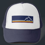 Telluride, Colorado Trucker Hat<br><div class="desc">Telluride Colorado is a beautiful mountain town and year round adventure destination. This great vintage design has a retro look.</div>