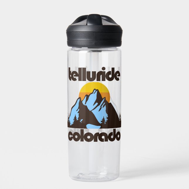 Telluride,Colorado Water Bottle (Front)