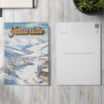 Telluride Colorado Winter Travel Art Vintage Postcard<br><div class="desc">Telluride Winter art design showcasing the winter landscape.</div>