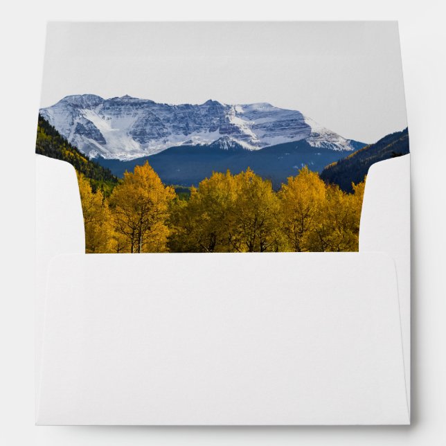 Telluride Photo Envelope Liner & Return Address (Back (Bottom))