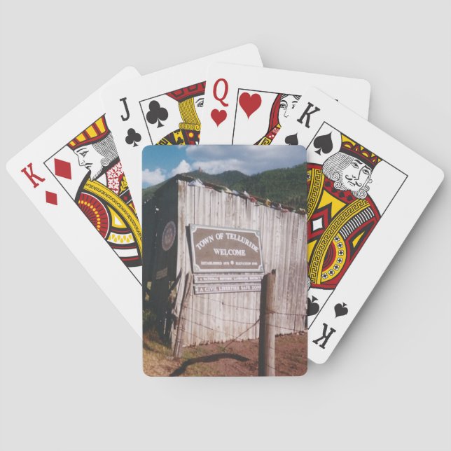 Telluride Playing Cards (Back)