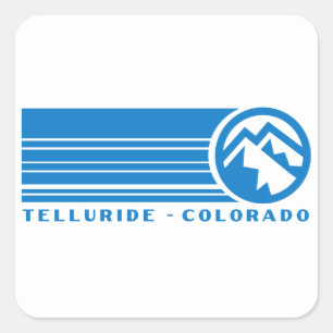 Telluride Ski Colorado Square Sticker