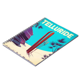 Telluride Ski Rocky Mountains Notebook