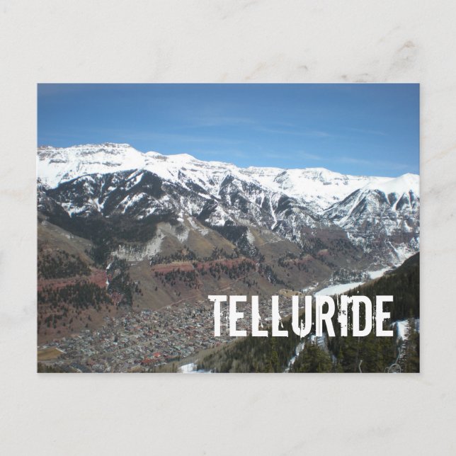 Telluride Town Postcard (Front)