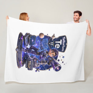 Tellurium character from the ATOMIVRA Fleece Blanket