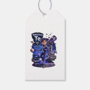 Tellurium character from the ATOMIVRA™ Gift Tags