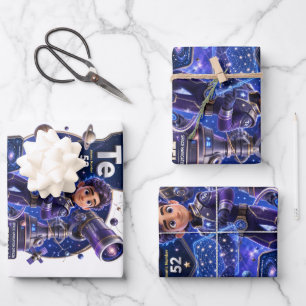  Tellurium character from the ATOMIVRA™  Wrapping Paper Sheet