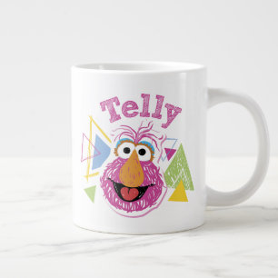 Telly Monster Fun Graphic Large Coffee Mug