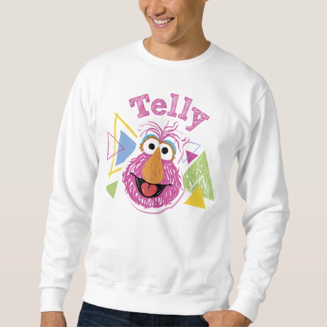 Telly Monster Fun Graphic Sweatshirt (Front)