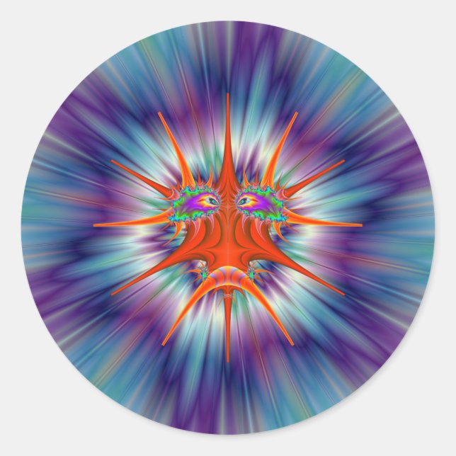 Tembusu Bug Classic Round Sticker (Front)