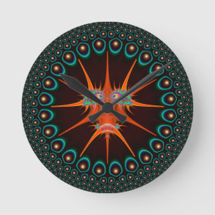 Tembusu Bug in 24 Point Circular Frame Round Clock