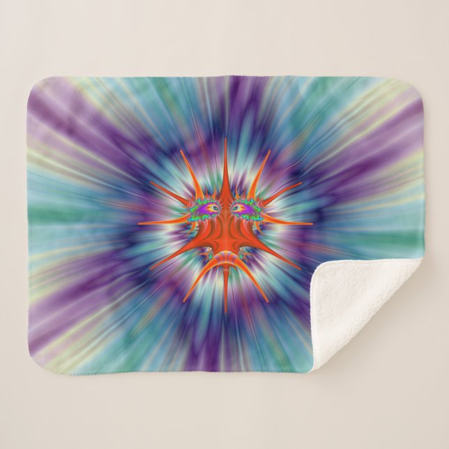 Tembusu Bug Sherpa Blanket (Front (Horizontal))