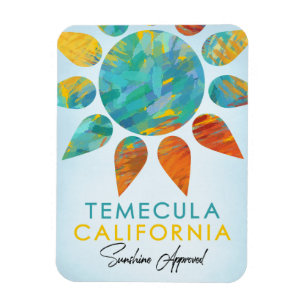 Temecula California Sunshine Travel Magnet