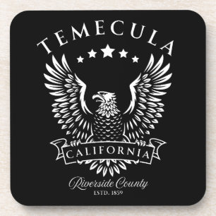 Temecula Riverside County California Vintage Eagle Coaster