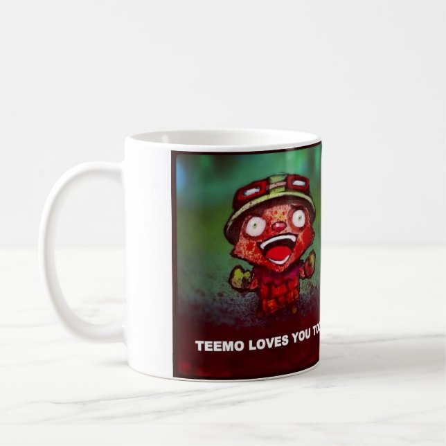 tememo love u coffee mug (Left)
