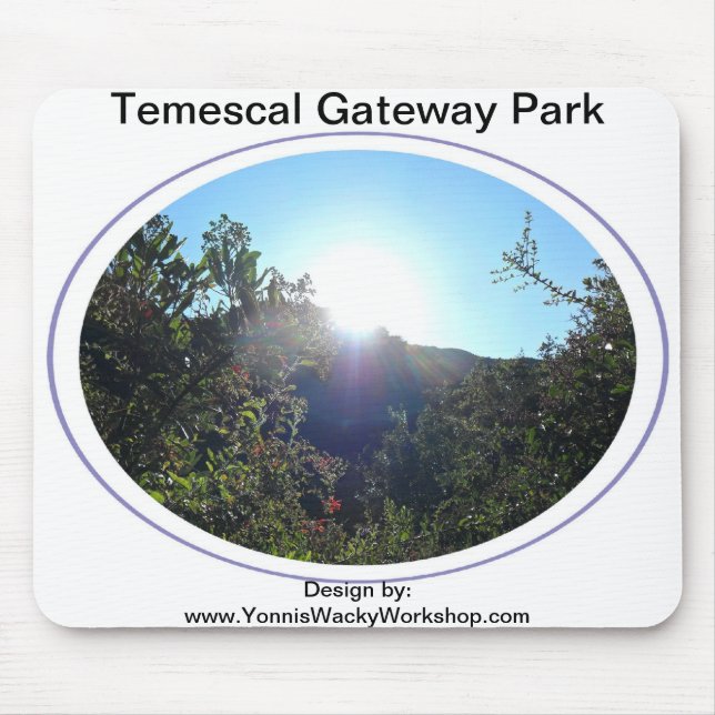 Temescal Gateway Park Mouse Mat (Front)