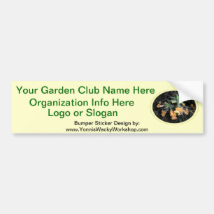 Temescal Wild Flower Bumper Sticker