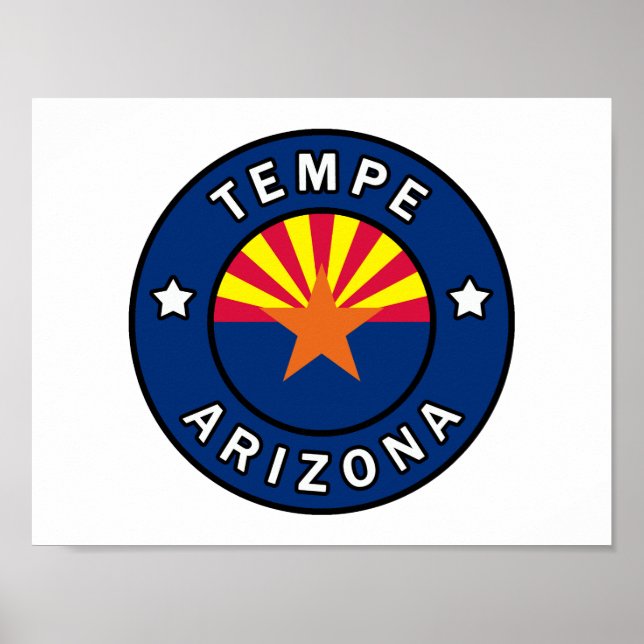 Tempe Arizona Poster (Front)