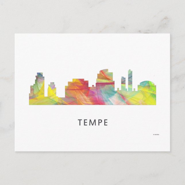 TEMPE, ARIZONA SKYLINE WB1 - POSTCARD (Front)