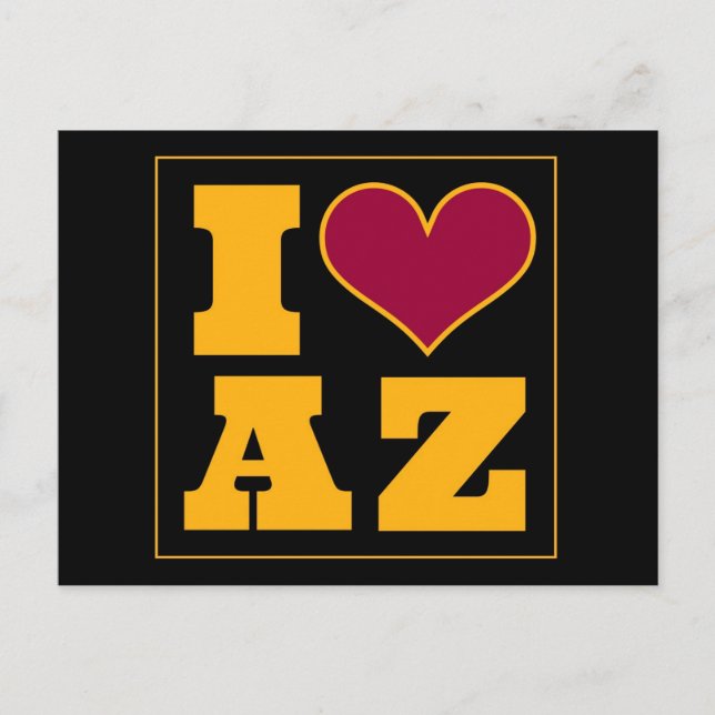 Tempe (AZ) Tailgate Invitation Postcard (Front)