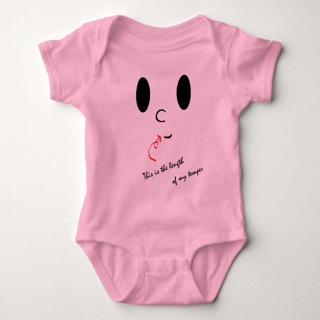 temper baby bodysuit (Front)