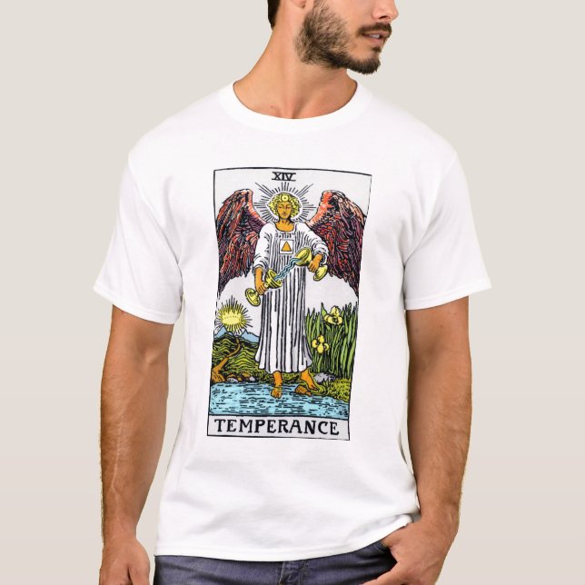 Temperance Tarot Card T-Shirt (Front)