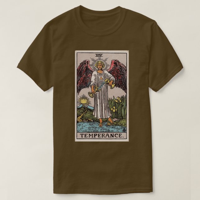 Temperance Tarot  T-Shirt (Design Front)