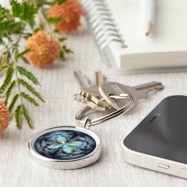Tempest II (Blue) Key Ring (Side)