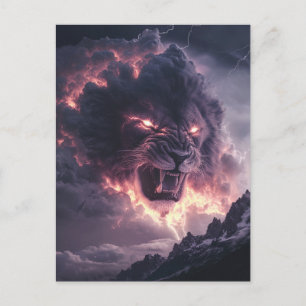 Tempest Lion King Postcard