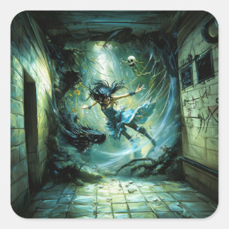 Tempest Square Sticker