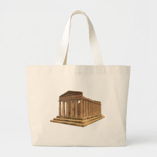 Tempio della Concordia: Temple of Concord: Large Tote Bag