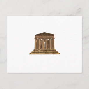 Tempio della Concordia: Temple of Concord: Postcard