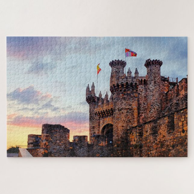 Templar castle jigsaw puzzle (Horizontal)