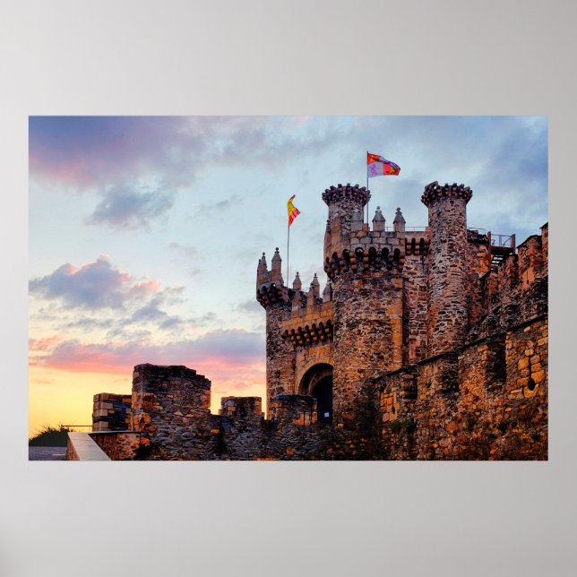 Templar castle poster (Front)