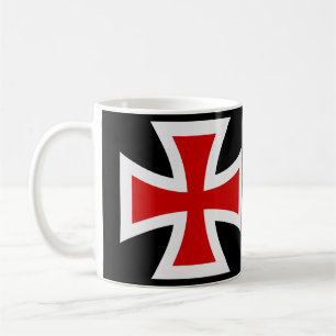 Templar Cross Premium Knightly Honor Fine Art  Coffee Mug