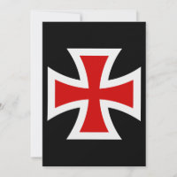 Templar Cross Premium Knightly Honor Fine Art 