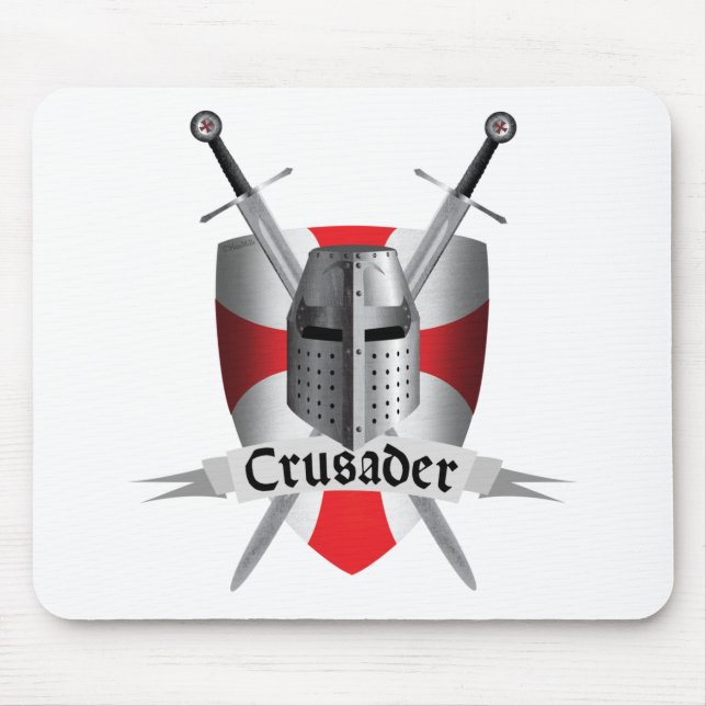 Templar - Crusader Arms Mouse Mat (Front)