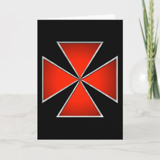 Templar Greeting Card