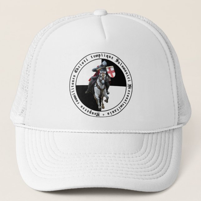 Templar in Lanzzzen attack Trucker Hat (Front)