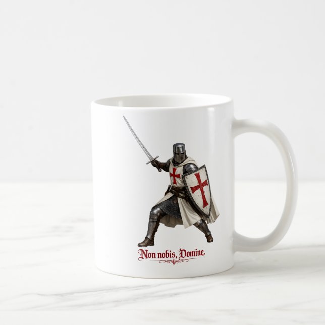 Templar Knight Cup - Non nobis, Domine (Right)