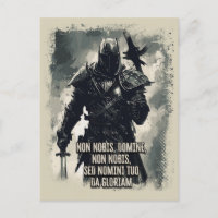 Templar Knight Motto The crusader Quote