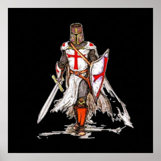 Knights Templar Posters | Zazzle.co.uk