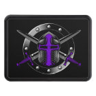 Templar Knight (Purple) with Crossed Swords