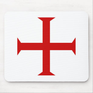 templar knights red cross malta teutonic hospitall mouse mat