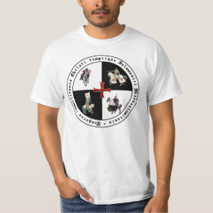 Templar with red cross T-Shirt