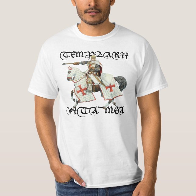 Templars are my life T-Shirt (Front)