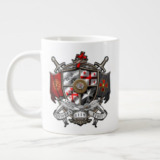 Templars International Crest Jumbo 20oz Large Coffee Mug