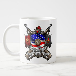 Templars USA Jumbo 20oz Large Coffee Mug