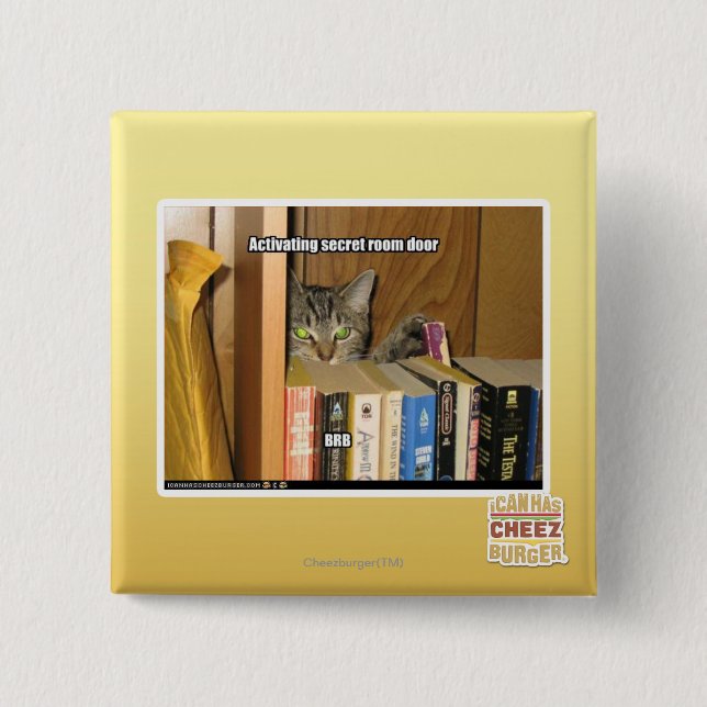 Template 15 Cm Square Badge (Front)