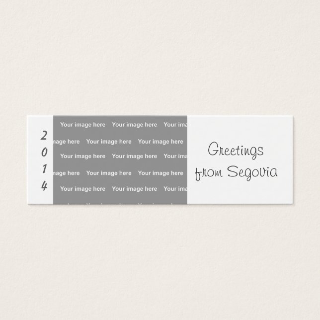 template 2014 pocket calendar (Front)